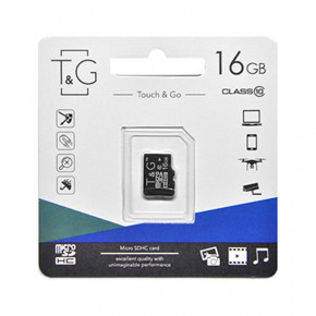  ' T&G MicroSDHC 16GB Class 10 (TG-16GBSDCL10-00)