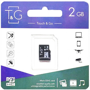   MicroSDHC 2GB Class 4 T&G (TG-2GBSD-00)