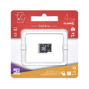   T&G MicroSDHC 4GB Class 4 (TG-4GBSDCL4-00)