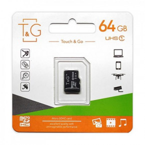 MicroSDHC 64GB UHS-I Class 10 T&G (TG-64GBSDCL10-00)