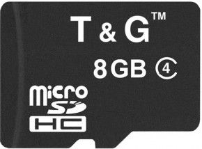   T&G micro SDHC 8GB class 4 TG-8GBSDCL4-00