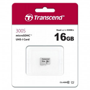  ' Transcend 16GB microSDHC C10 UHS-I (TS16GUSD300S)