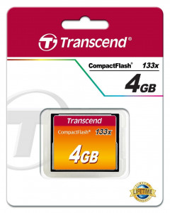   Transcend 4GB CF 133X (TS4GCF133)