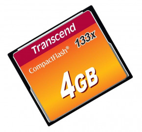   Transcend 4GB CF 133X (TS4GCF133) 4