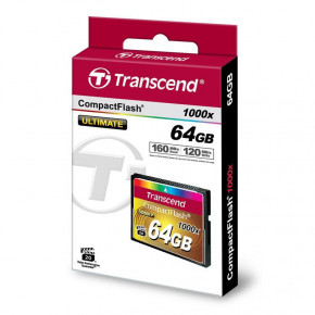  ' Transcend 64GB CF 1000X (JN63TS64GCF1000)