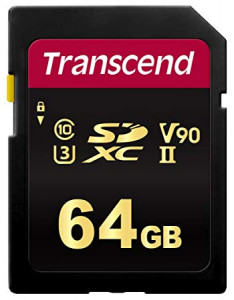   Transcend 64GB SDHC C10 (TS64GSDC700S)