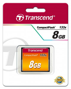   Transcend 8GB CF 133X (JN63TS8GCF133)