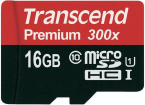   Transcend microSDXC/SDHC Class 10 UHS-I 400x SD adapter 16Gb #I/S