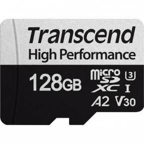   Transcend 128GB microSDXC class 10 UHS-I U3 A2 (TS128GUSD330S) (WY36dnd-225822) 3