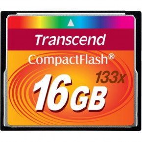  ' Transcend 16 GB 133X CompactFlash Card TS16GCF133 (WY36dnd-104618)