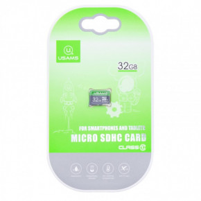   Micro SDHC Card Usams US-ZB094 TF High Speed Card 32Gb Class 10