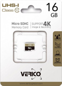   Verico microSDHC/SDXC Class 10 UHS-I 16 Gb #I/S 3