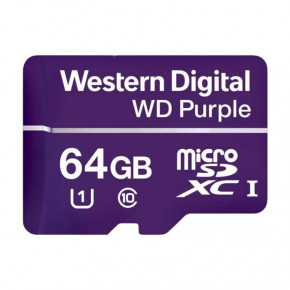   MicroSDXC 64GB UHS-I Class 10 WD Purple (WDD064G1P0A)