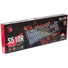  A4Tech Bloody S510R RGB BLMS Switch Red USB Pudding Black (Bloody S510R Pudding Black) 5