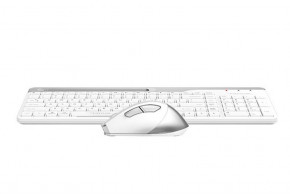  (, )  A4Tech FB2535C Icy White USB 4