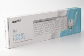  (, )  A4Tech FB2535C Icy White USB 6