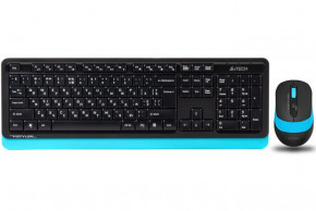  A4Tech FG1010 Eng/Ru/Ukr Black + Blue (FG1010B)