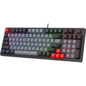  GamePro MK120B LED Red Switches USB Black 4