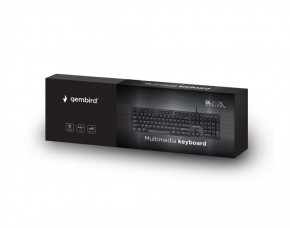  Gembird KB-MCH-03-RU Black USB 5