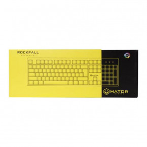  Hator Rockfall Yellow Edition Mechanical Red RU (HTK-603) (WY36dnd-226877) 6