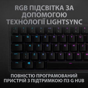  Logitech G512 Carbon Lightsync RGB Mechanical with GX Brown switches Black (920-009352) 8