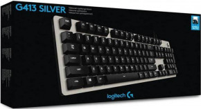  Logitech G413 Silver USB (920-008476) 6