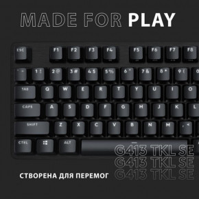  Logitech G413 TKL SE Corded Mechanical Gaming Keyboard Black (920-010446) 12