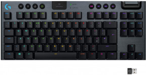 ���������� ������������ Logitech G915 TKL Lightspeed Wireless RGB Mechanical Carbon Tactile Switch (920-009503)