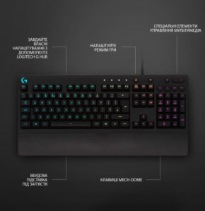  LOGITECH G213 Prodigy Gaming Keyboard 3