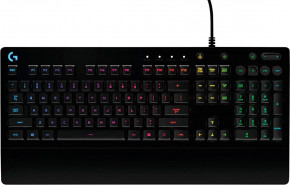  Logitech G213 Prodigy RGB Gaming Keyboard USB black (920-008092)