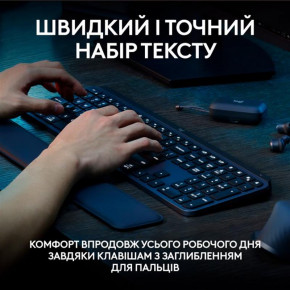   Logitech MX Keys S Plus Palm Rest Graphite (920-011589) 3