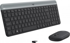  (, )  LOGITECH MK470 Slim Wireless Combo, US, Graphite (920-009204) 3