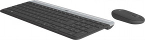  (, )  LOGITECH MK470 Slim Wireless Combo, US, Graphite (920-009204) 4