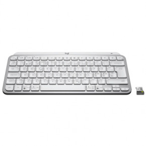  Logitech MX Keys Mini For Business Wireless Illuminated UA Pale Grey (920-010609) 3