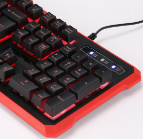  Marvo K629G Multi-LED Black/Red USB 3