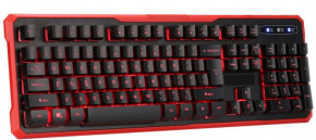  Marvo K629G Multi-LED Black/Red USB 4