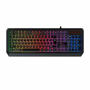  Meetion Gaming Wired Rainbow Backlit Keyboard MT-K9320 |RU/EN | black (12572)