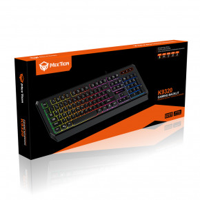  Meetion Gaming Wired Rainbow Backlit Keyboard MT-K9320 |RU/EN | black (12572) 4