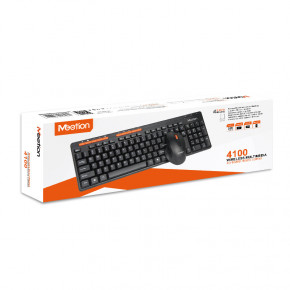  Combo Meetion 2in1 Keyboard/Mouse Wireless 2.4G MT-4100 |RU/EN | black (12573) 3