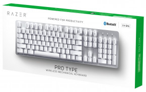  Razer Pro Type US Layout WL/BT/USB White (RZ03-03070100-R3M1) 9