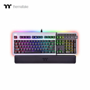  Thermaltake Argent K5 RGB/mechanica RGB/Cherry Silver (GKB-KB5-SSSRUK-01)