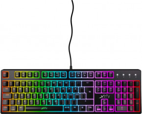  Xtrfy K4 RGB Kailh Red Ukr-Ru, Black (XG-K4-RGB-R-UKR) 3