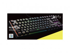  Xtrfy K4 TKL RGB Kailh Red RU (XG-K4-RGB-TKL-R-RUS) 10