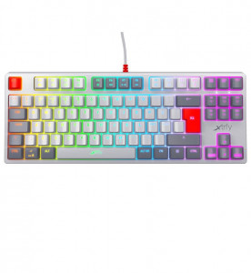  Xtrfy K4 TKL RGB Kailh Red Ukr-Ru, Retro (XG-K4-RGB-TKL-RETRO-RUKR)