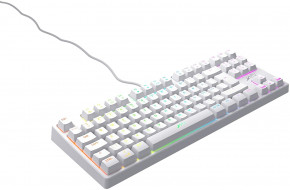  Xtrfy K4 TKL RGB Kailh Red Ukr-Ru, White (XG-K4-RGB-TKL-WH-R-UKR) 3