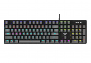  Aula Mechanical S2022 Black keycaps, blue switch (6948391202235)