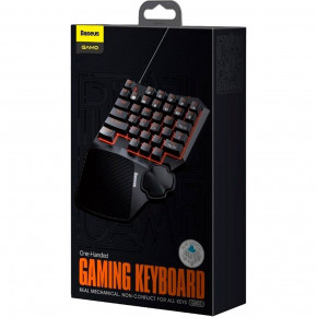   Baseus GAMO One-Handed Gaming Keyboard Black GMGK01-01 3