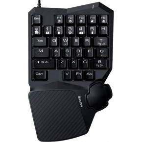  Baseus Gamo One-Handed Gaming Keyboard Black (GMGK01-01)