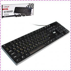  HQ-Tech KB-103, USB, Black