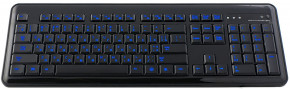  HQ-Tech KB-307F Blue LED USB black